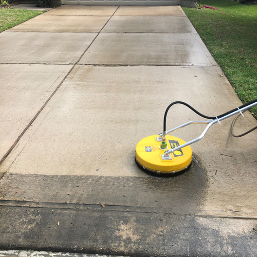 Full Driveway Cleaning Package
