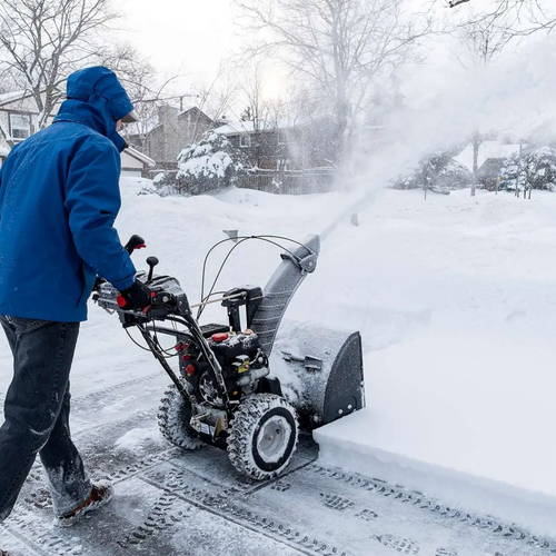 Full Driveway Snow Removal Package